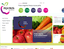 Tablet Screenshot of pecadefruta.com
